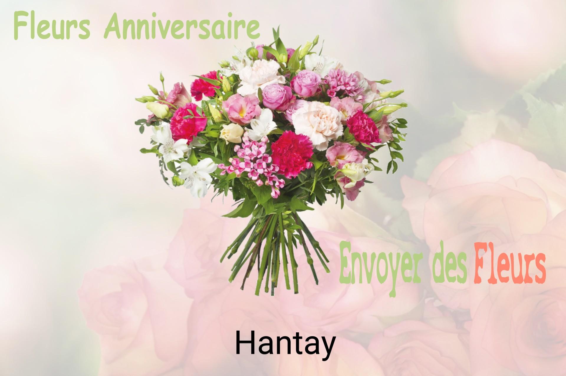 Bouquet de fleurs d’anniversaire livré à Hantay